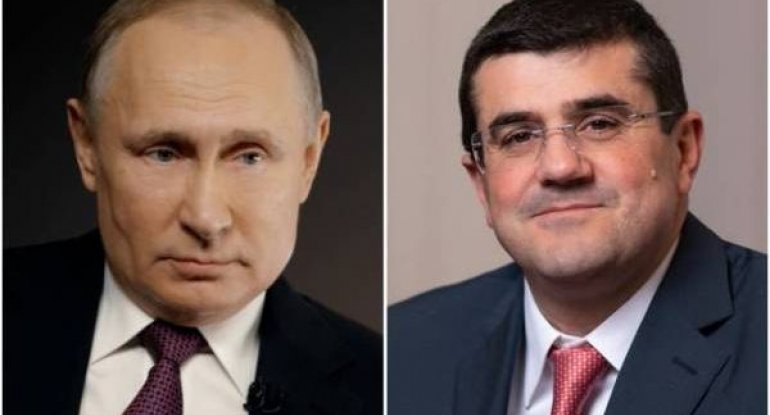  Putin baş separatçı Arayik Arutyunyanı qəbul edib?..-İrəvanda “Dvin” otelində…