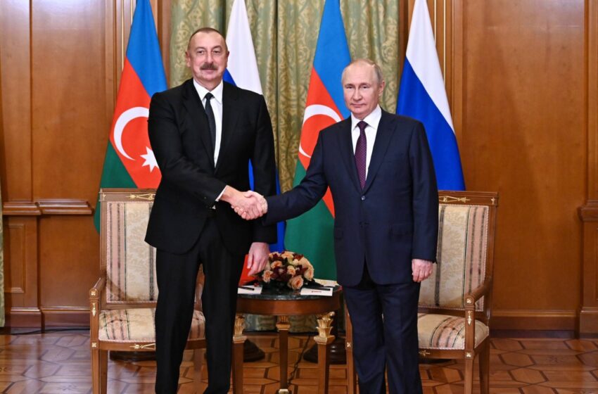  Putin İlham Əliyevə zəng edib