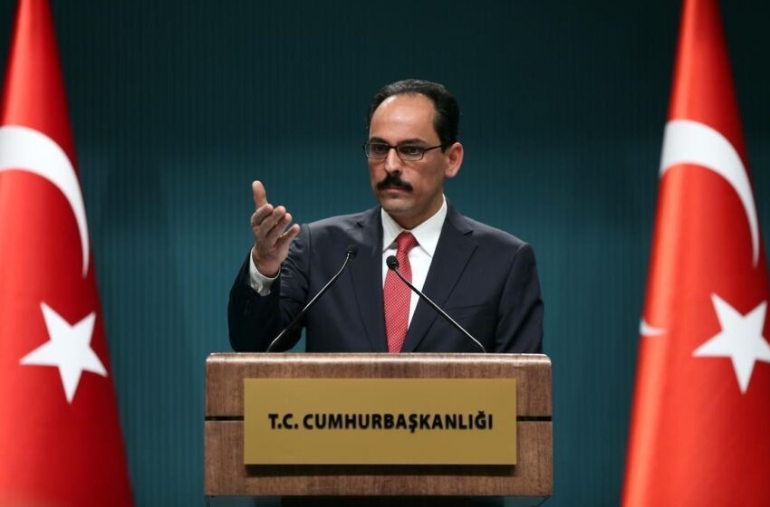  İbrahim Kalının MİT rəhbəri vəzifəsinə təyin olunacağı iddia olunur