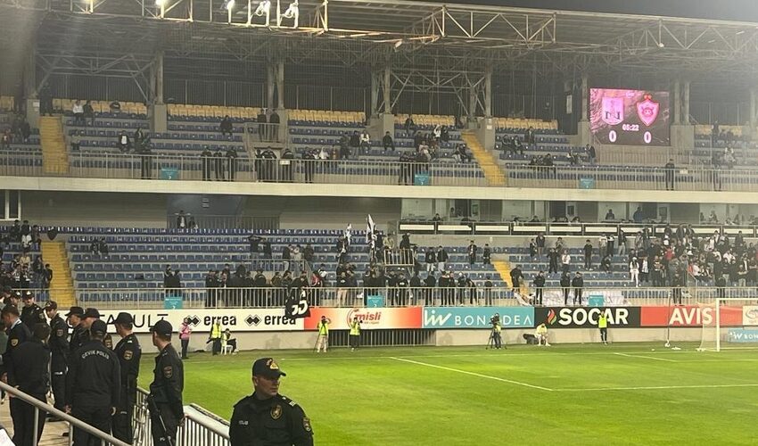  ŞOK! “Neftçi” azarkeşləri stadionu tərk etdilər – FOTOLAR – AÇIQLAMA