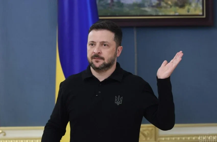  Zelenski Rusiya nümayəndə heyətini “axmaq” adlandırıb